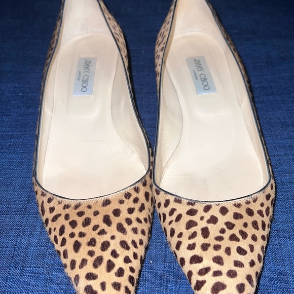 Jimmy Choo Leopard Print Pumps - Picture 2 of 5